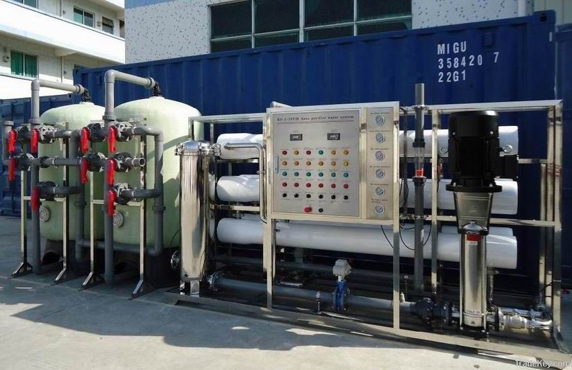 25T movable water treatment plant