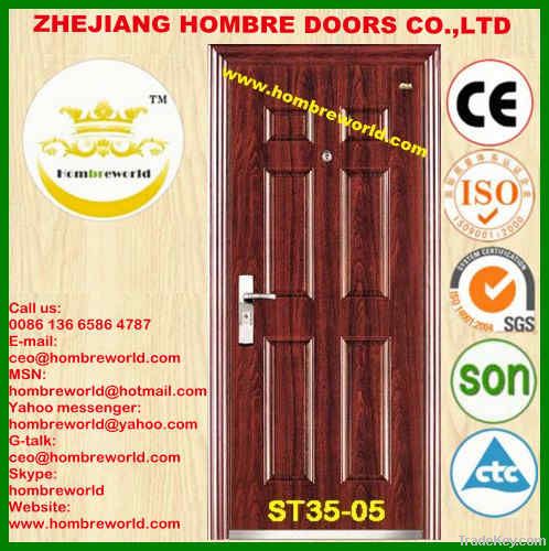 residential steel metal door