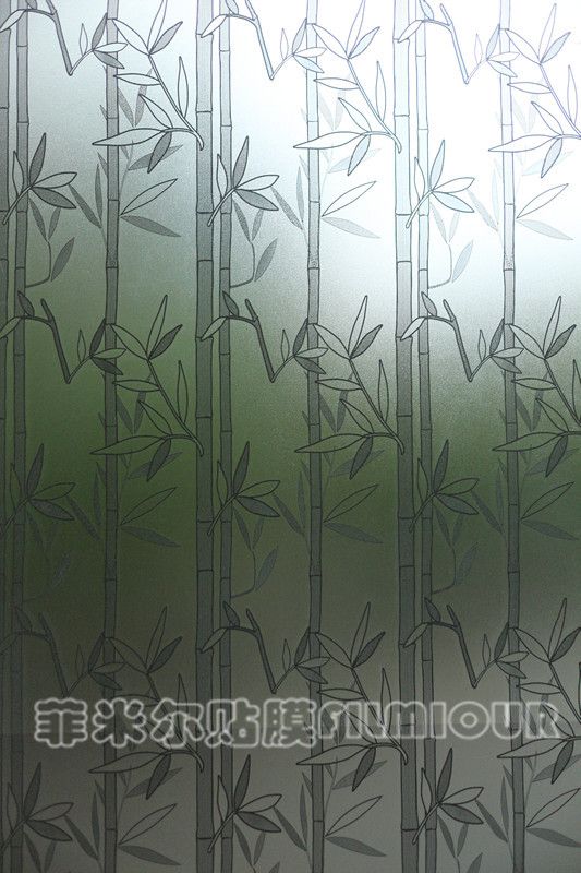 Glass decorative film(no glue)