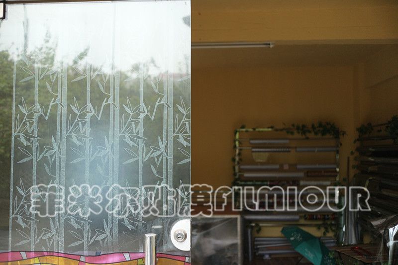 Glass decorative film(no glue)