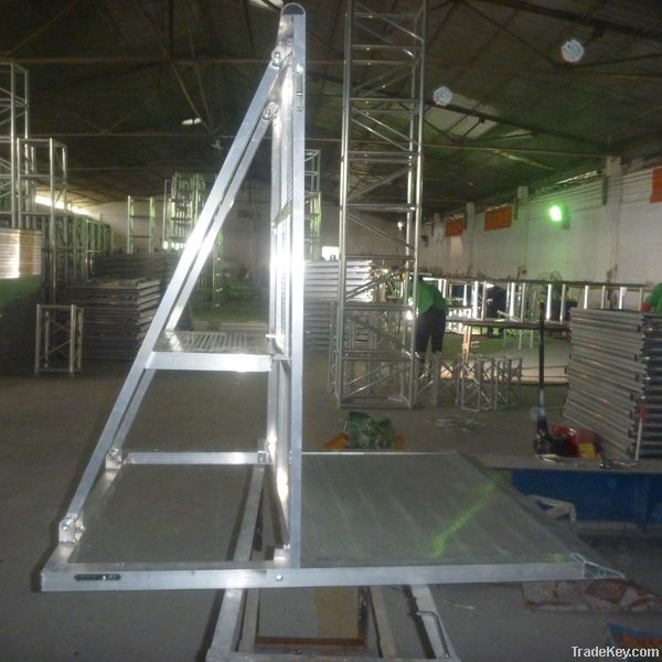 aluminum crowd barrier for stage