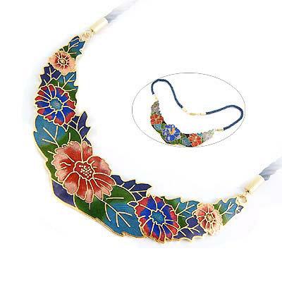 cloisonne necklace