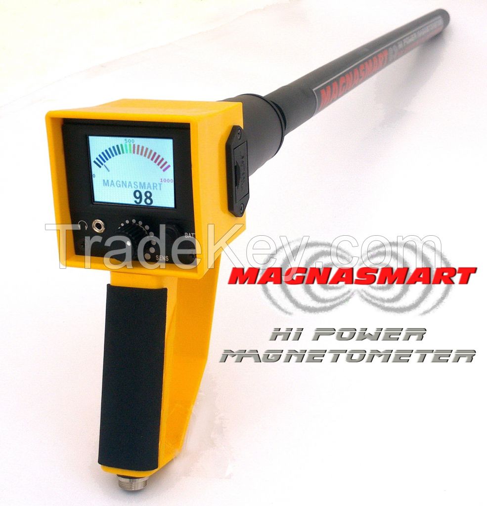 Magnasmart magnetometer with 3D data logger