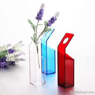 Acrylic Flower Vase, desk vase