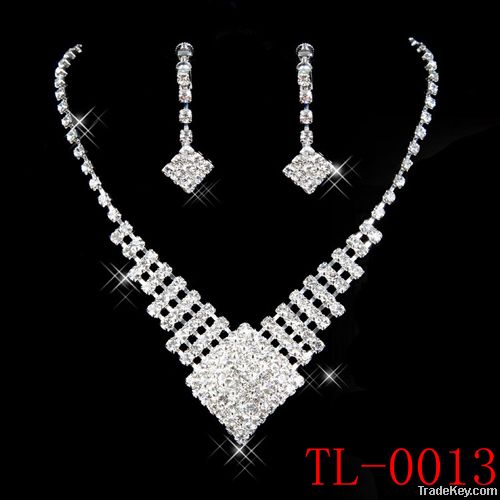 Fashion bridal necklace jewelry necklace set