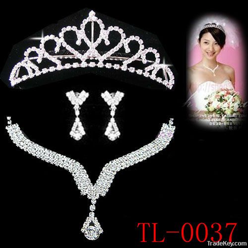 Fashion bridal necklace jewelry necklace set