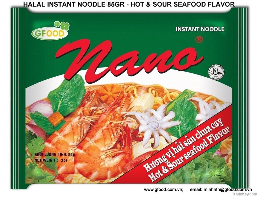 HALAL INSTANT NOODLE - NANO BRAND