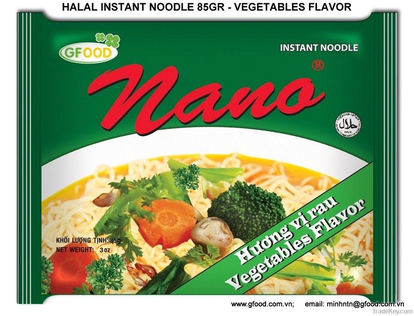 HALAL INSTANT NOODLE - NANO BRAND