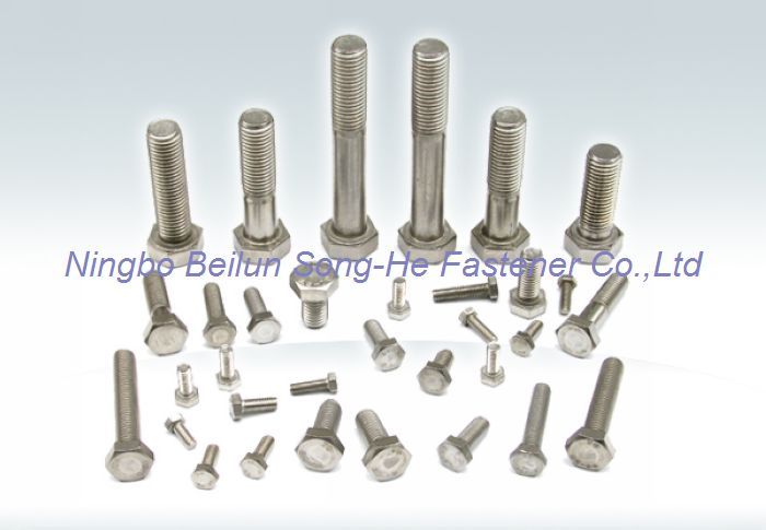 Hexagon head bolt, DIN933, DIN931, ISO4017, ISO4014