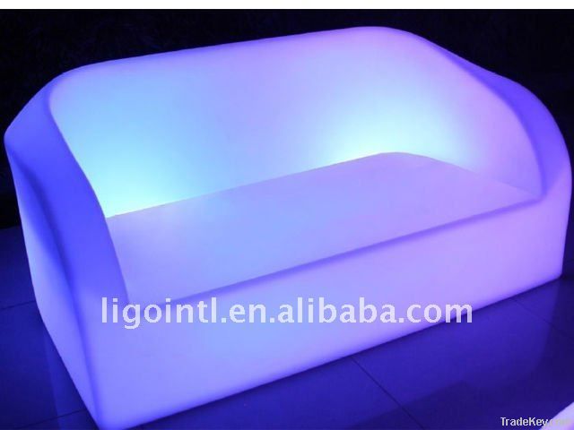 Waterproof Plastic Lighted Sofa