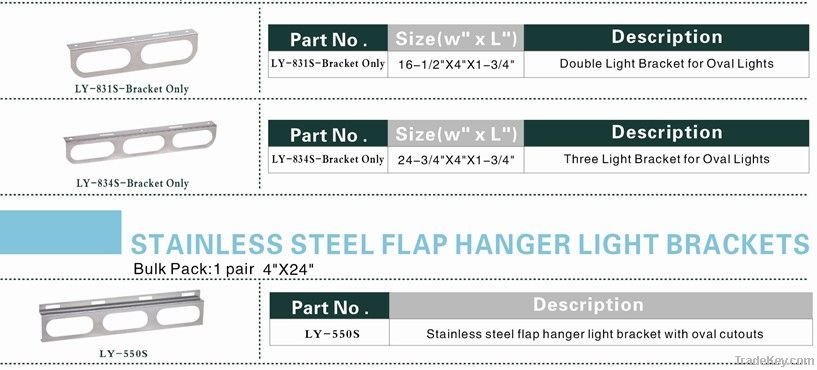 Stainless Steel Light Brackets