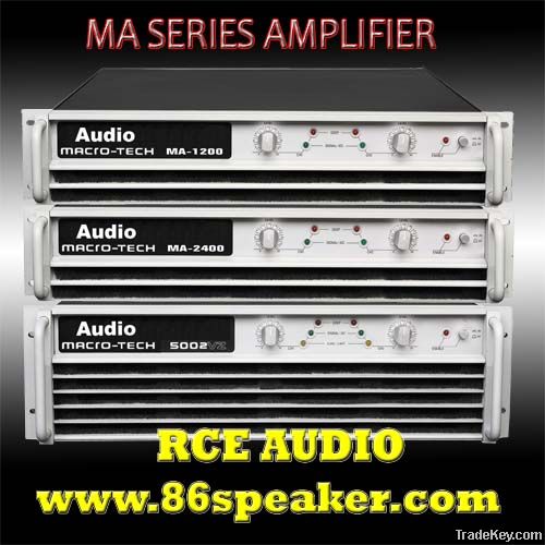 Professional Power Amplifier for PA speaker system