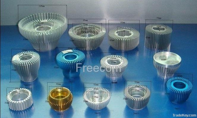 Anodizing Aluminum Led Heat SInk(skype:huafu1105)