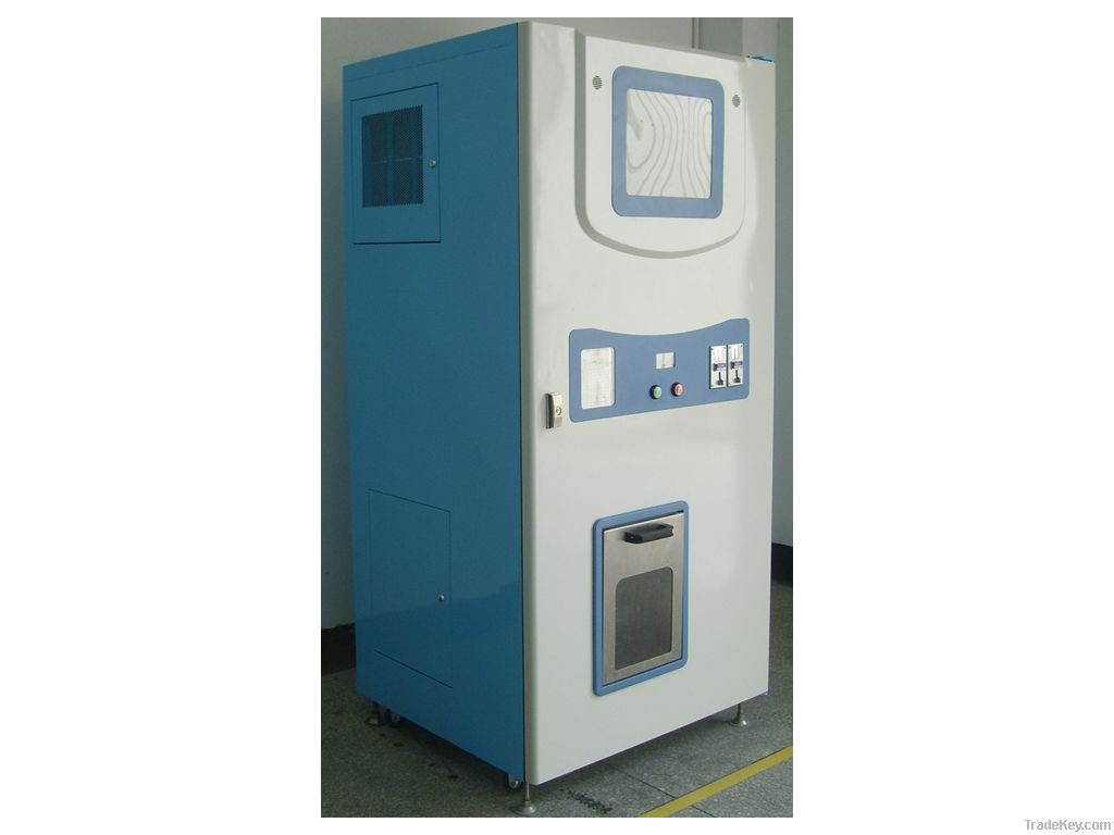 ICE VENDING MACHINE WITH AUTO BAGGING SYSTEM