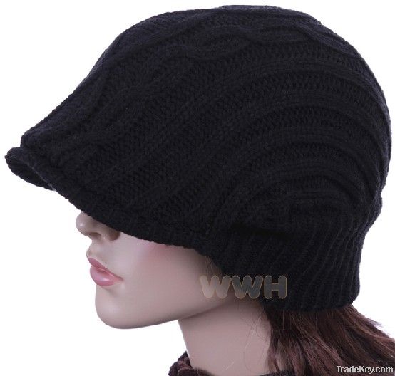 women&#039;s knitted fashion hats and caps