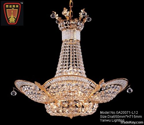 Classical Big Bohemian Crystal Chandelier