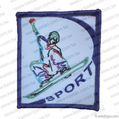 Sport embroidery patch (71446)