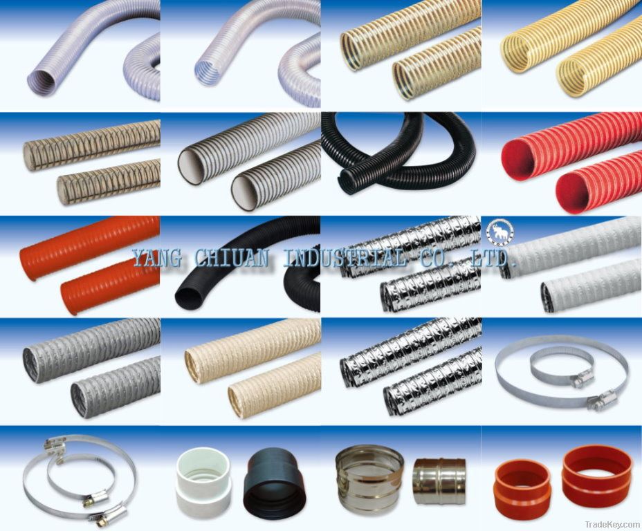 Rubber Hose/Pipe/Tube, Flexible Hose/Pipe/Tube (PVC, PU, Silicone, etc.)