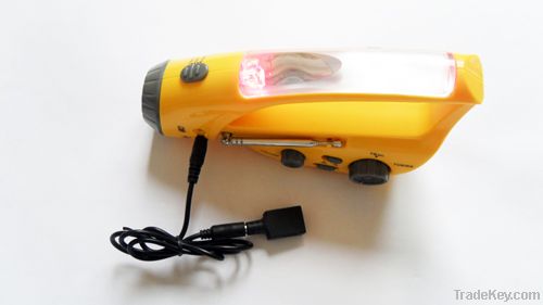 Dynamo radio with led torch LT-2003