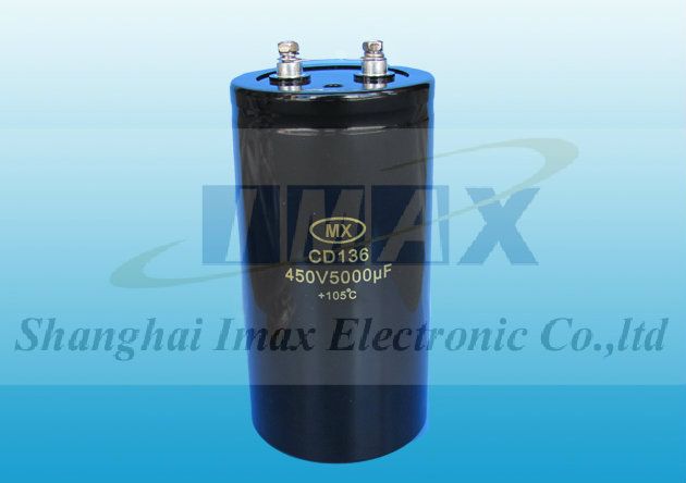 CD136 Series 2000 Hours 105C Screw aluminum electrolytic capacitor