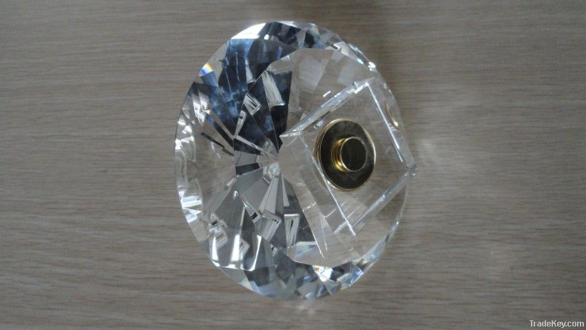 crystal perfume bottle