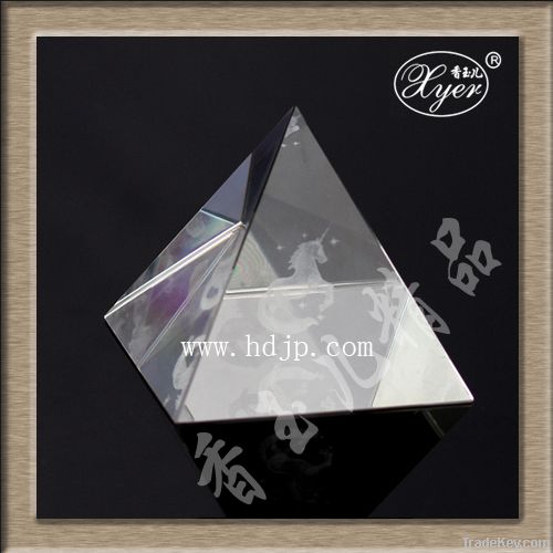 Crystal paperweight