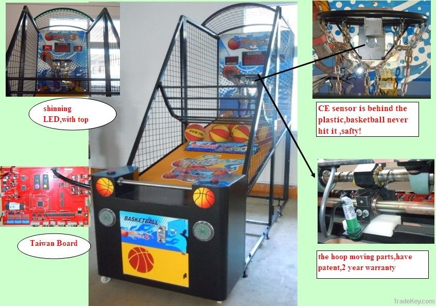 arcade basketball machine