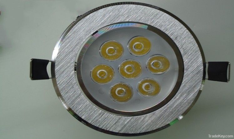 7w Led Ceiling Light, AC85-265V 50/60Hz, CE& ROHs, 7w Led Down Light