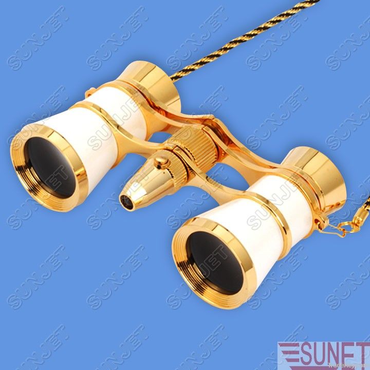 Promotion Deluxe Golden Opera Glasses