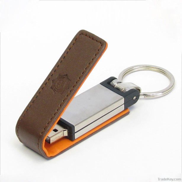 512MB-64GB leather series USB Flash drive