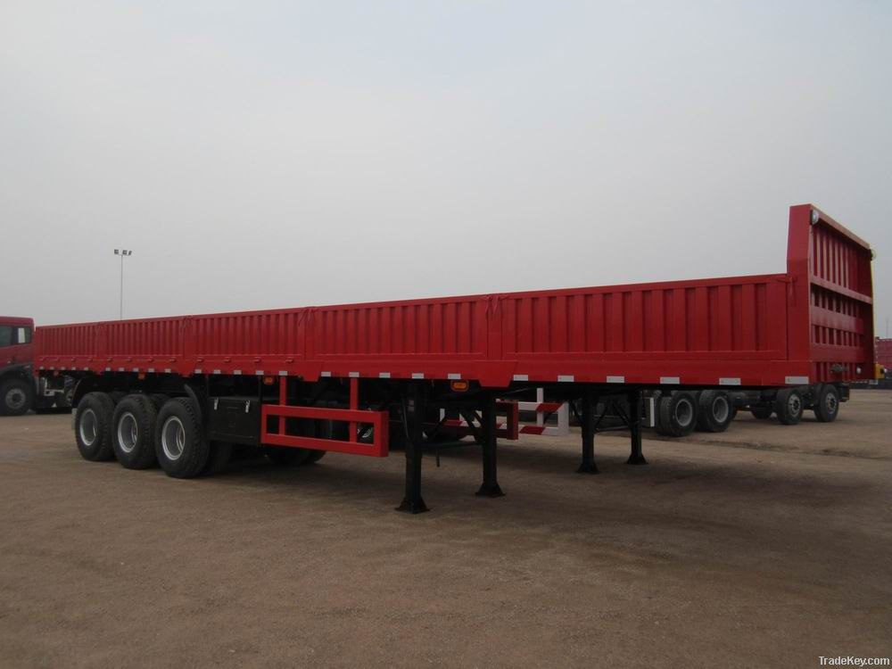 drop side semi-trailer