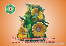 inflatable outdoor decoration with flower shape