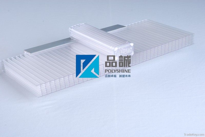 Multi-wall Polycarbonate U-Shaped Sheets