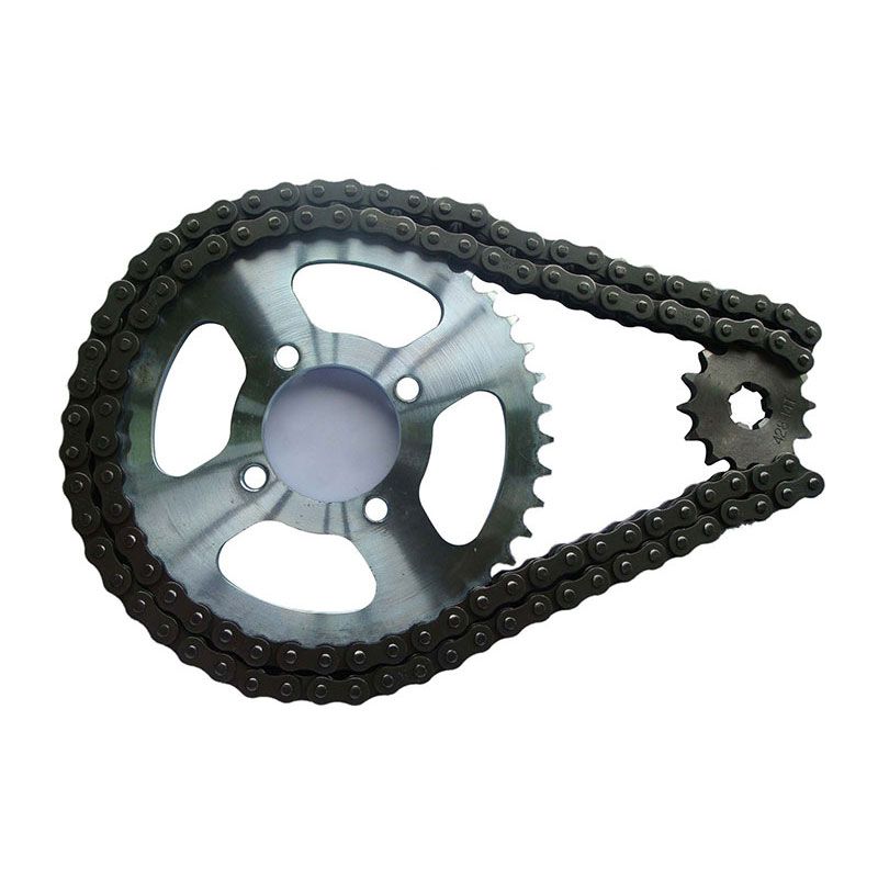 complete bajaj motorcycle chain and sprocket