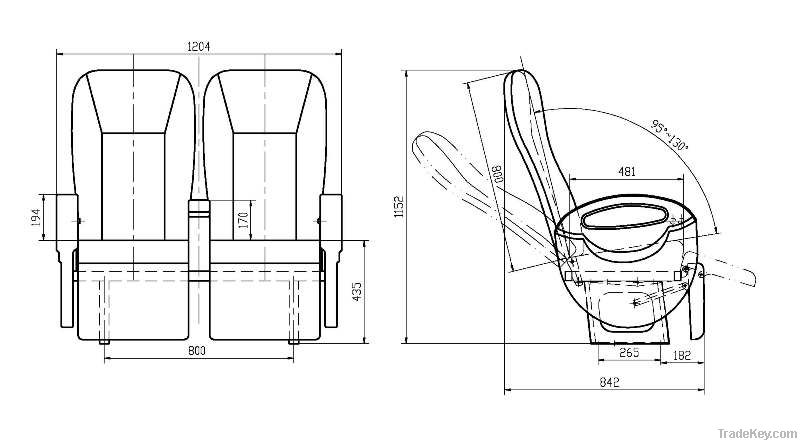 VIP Luxury Business Coach Seat ZTZY6687