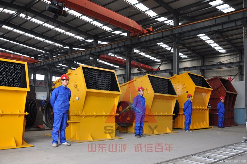 stone hammer crusher construction machinery