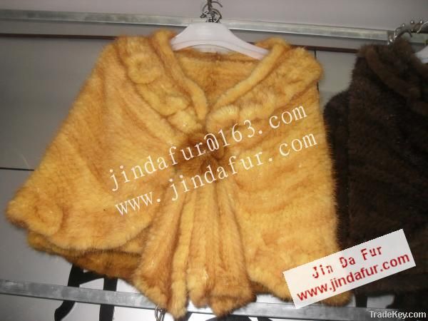 mink  fur vests