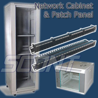 Network Cabinet & Patch Panel