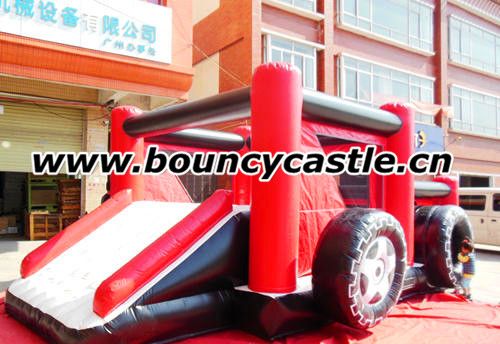 Inflatable Truck Bouncer Slide Combo