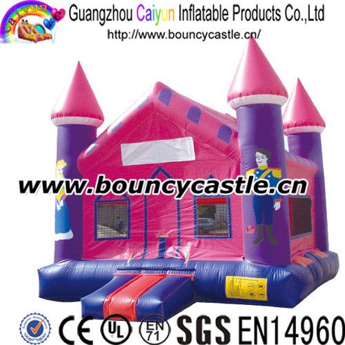 Inflatable Magical Magenta &amp; Purple Castle