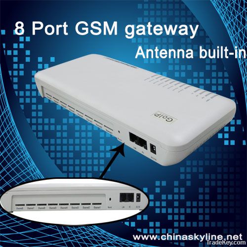 New edition 8 channel gsm voip gateway/terminal for call termination