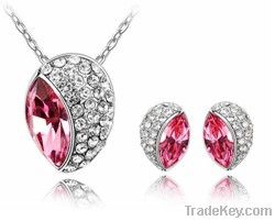 Fine Style Silver Ladys Jewelry Sets