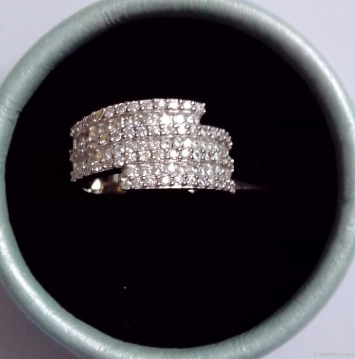 Hot Selling 925 Sterling Silver Ring Design