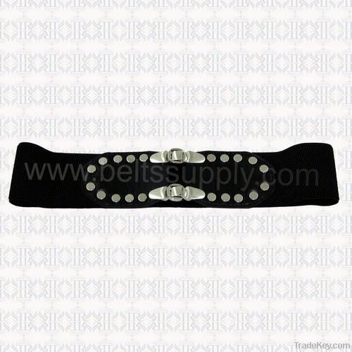 black elastic belt