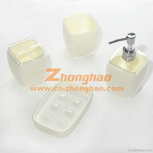 Plastic Bathroom Accessory Set ZH-8003