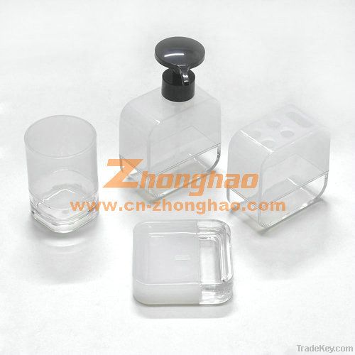 Plastic Bathroom Accessory Set ZH-8401