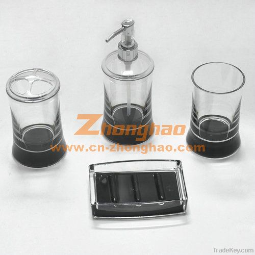 Plastic Bathroom Accessory Set ZH-8801