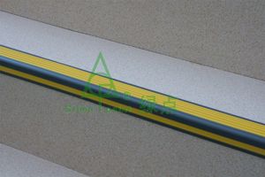 50mm anti-slip flexible pvc stair nosing