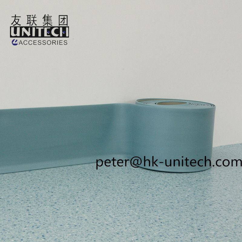 4inch height flexible vinyl skirting board rolls for pvc flooring