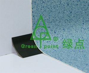 PVC vinyl flooring plastic cove former